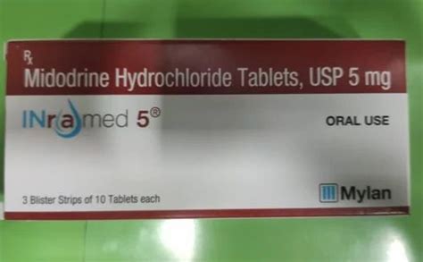 Midodrine Hydrochloride Tablets, 1 at best price in Pune | ID ...