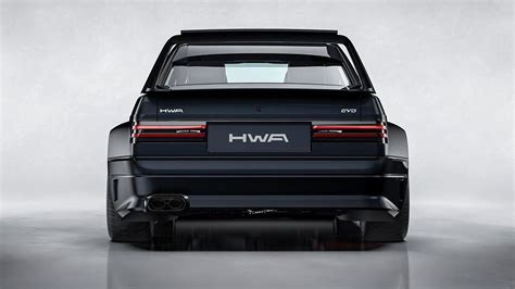 HWA provides first look at modern Mercedes 190 E Evo II