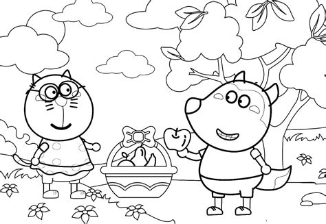 Wolfoo coloring pages - ColoringLib