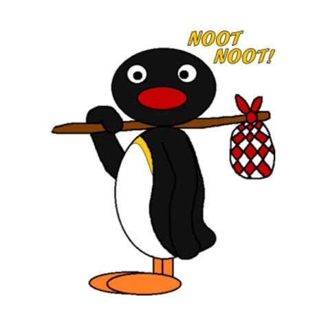 Noot Noot Pingu, Funny Pingu Meme Gift, Pingu Noot Noot Motherf,Noot ...