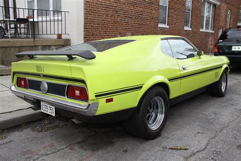 Тюнинг Mustang Mach 1 Coupe 1971, фото тюнинга