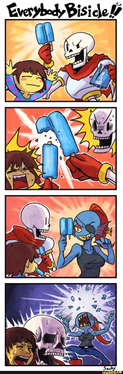 undertale, undyne, papyrus, frisk | Undertale, Undertale comic ...