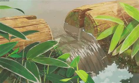 Anime Water GIF - Anime Water Nature - Discover & Share GIFs