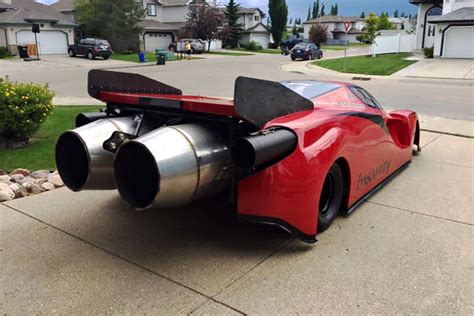 Garage Built Jet-powered Ferrari Enzo Is A Furious, Fire-spewing Insane ...