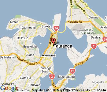 Tauranga Map