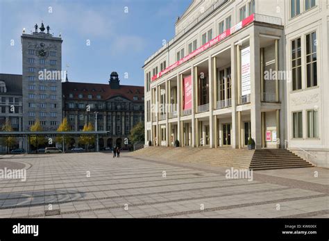 Leipzig opera-house, Leipzig Opernhaus Stock Photo - Alamy