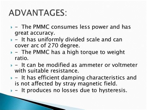 Pmmc instrument