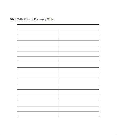 Printable Blank Chart Templates | Classles Democracy