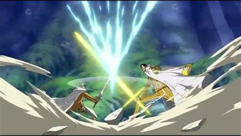 Silvers Rayleigh and Admiral Kizaru - One Piece