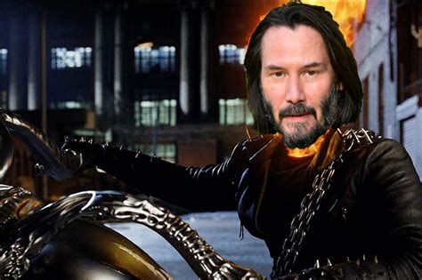 There Are Rumors Keanu Reeves Is Being Eyed To Play Ghost Rider In The ...