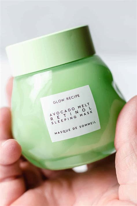 Glow Recipe Avocado Melt Retinol Sleeping Mask Review - Sweet Honey Life