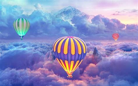 Hot Air Ballons over the sky Wallpaper 4k Ultra HD ID:4791 in 2021 ...