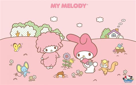 My Melody, Cute, Sanrio, kawaii, Pink, Hello Kitty, Sheep, Rabbit, HD ...