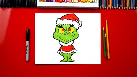 How To Draw The Grinch Full Body