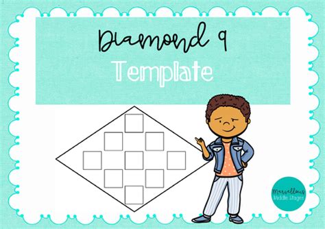 Diamond 9 Template | Teaching Resources