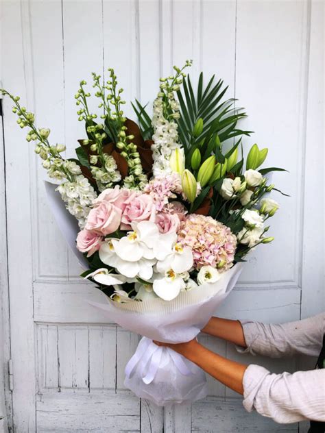 Soft and Pretty Bouquet - Wild Lotus Florist Sydney