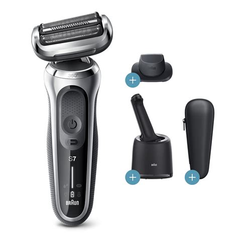 Braun Series 7 7071cc Flex Wet Dry Electric Razor for Men, SmartCare ...