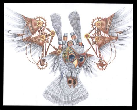 Steampunk Owl by CarillonNightmares | Steampunk owls, Owl, Steampunk