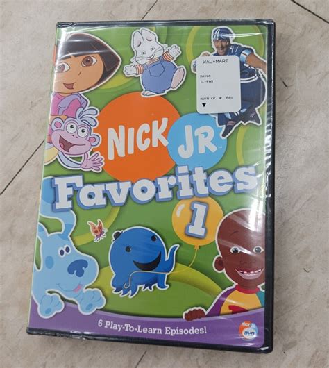 Nick Jr. Favorites - Vol. 1 (DVD, 2005) Dora Blue's Clues SEALED Brand ...