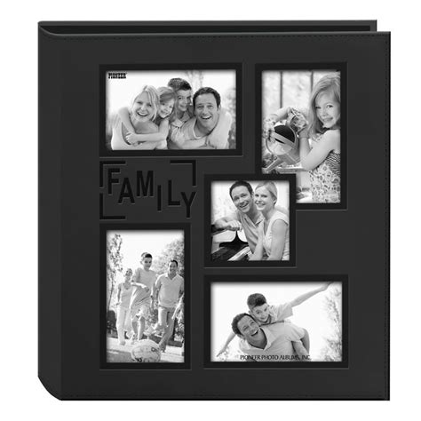 Pioneer Photo Albums Family Collage Frame Cover Large Leatherette 240 ...