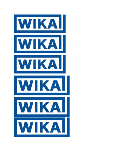 WIKA LoGo | PDF