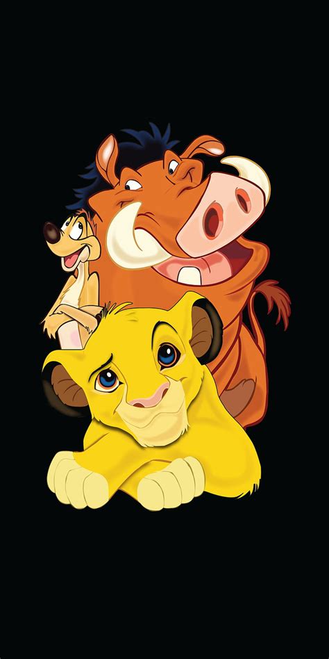 El rey león, disney, amigos, rey león, mi, oppo, pumba, timon, vivo ...