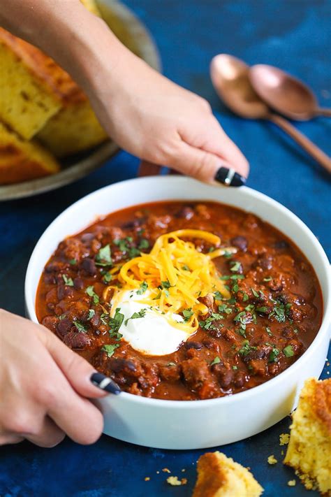 The Best Instant Pot Chili - Damn Delicious