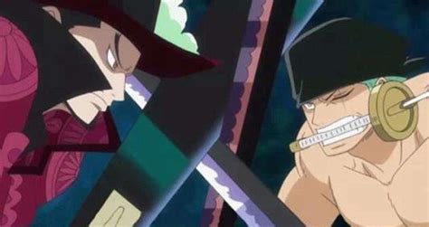 Dracule Mihawk Vs Zoro - kanariyareon