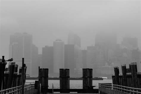 Free picture: fog, city, smog, cityscape, downtown, architecture, mist ...