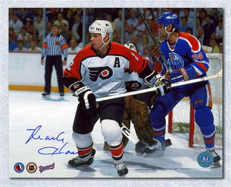 Mark Howe Philadelphia Flyers Signed Hockey 8x10 Photo - NHL Auctions