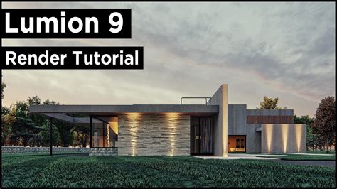 Lumion 9 Modern Architecture Design (Best Tutorial) - YouTube