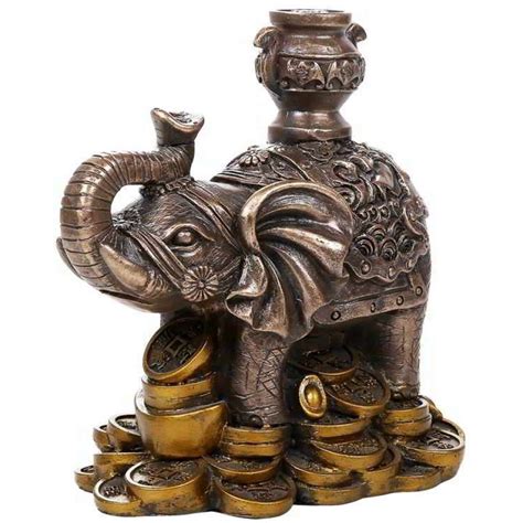 Lucky Elephant Feng Shui Statue