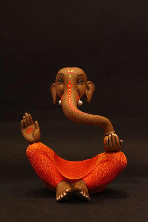 Ganesha Statue,8inches, Abstract Ganesha Statue, Modern Ganesha Idol ...