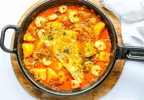 Spanish Fish Stew Recipe - One Pot | The Food Blog