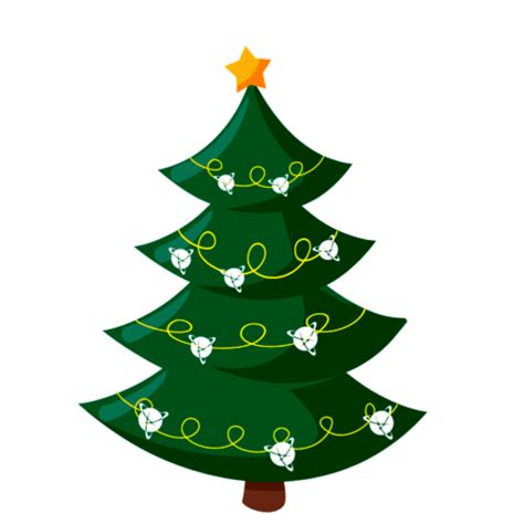 Christmas Tree Holiday Vector Sticker GIF | GIFDB.com