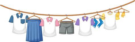 Hang Up Clothes Clipart