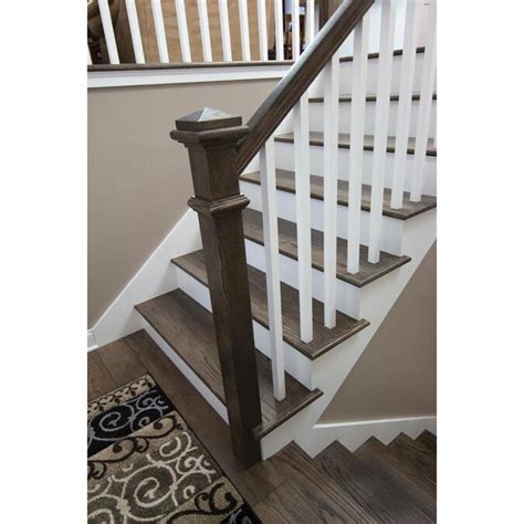 11.5-in x 48-in Unfinished Red Oak Stair Tread in the Stair Treads ...