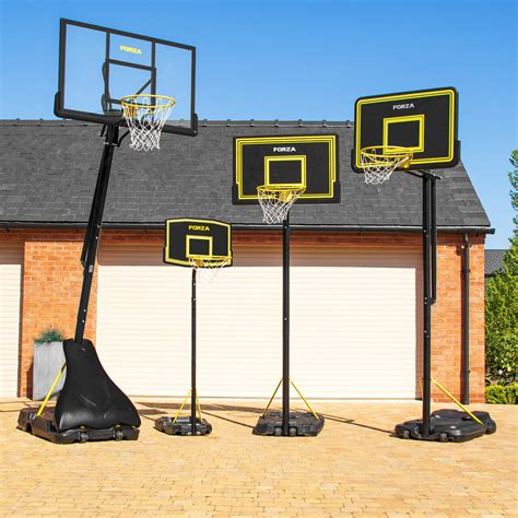 FORZA Adjustable Basketball Hoop And Stand System | Portable Basketball ...