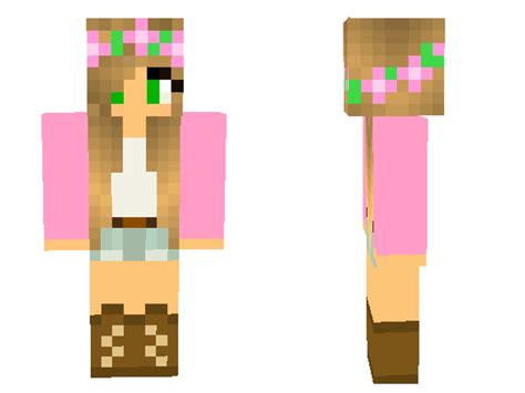 Cute girl skins minecraft pe layout - secretfaher