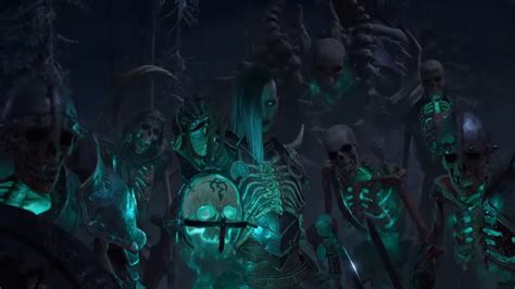 New Diablo 4 trailer gives us a look at the Necromancer class