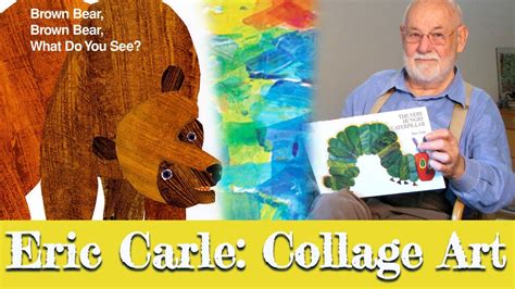 Eric Carle - STORYTIME! Tissue paper art???? Amazing ART! - YouTube