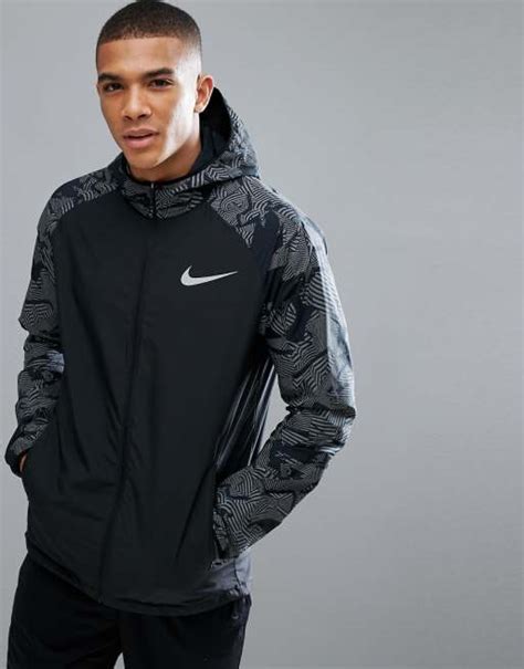 Nike Running | Nike Running Flash Reflective Jacket In Black 858151-010