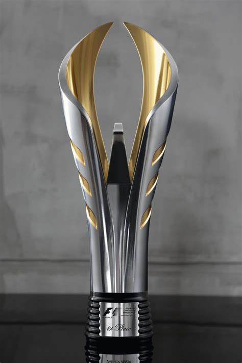 LOOK Behind SIA's F1 trophy design | Trophy design, Bottle design, Design