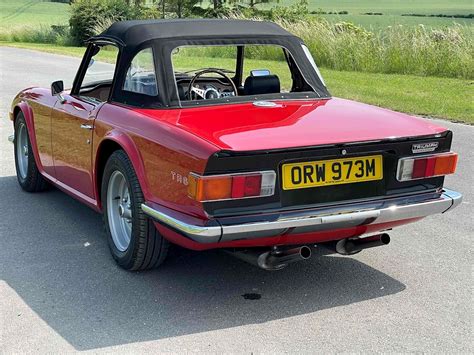 Used 1973 Triumph TR6 Convertible For Sale (U113) | Classicwise