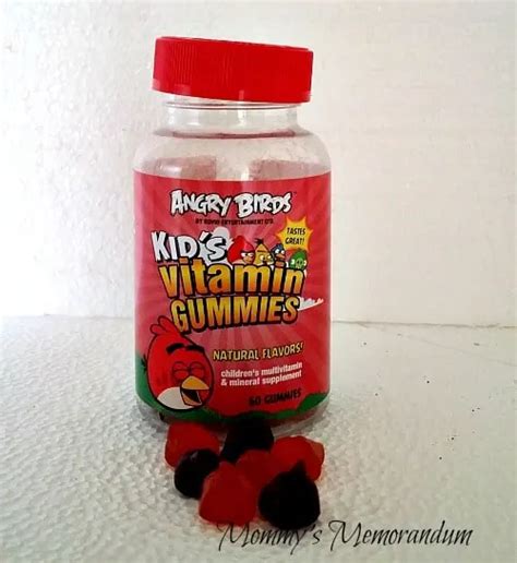 Angry Birds Vitamin Gummies and Chews Fill in the Gaps of Nutrition ...