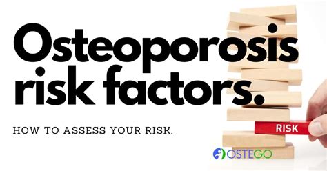 6 Risk Factors For Osteoporosis: What Should You Know - Ostego