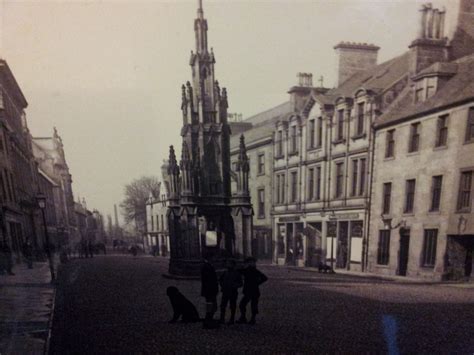 Forres High street...... Many years ago.... not Changed That much ...