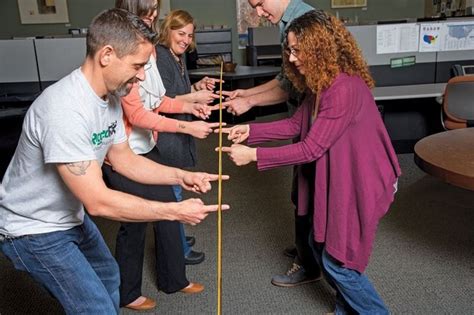 Helium Stick & Facilitation Notes | Team building games, Team building ...