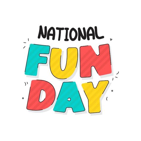 Premium Vector | National fun day