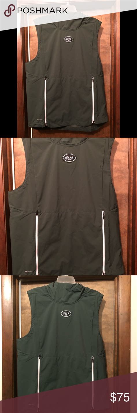 Nike New York Jets Shield Vest | Vest brands, Vest